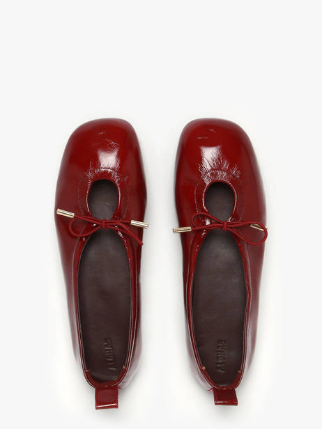 Ballerinas Uit Leder Alohas Rood women 10077602 ander zicht 3